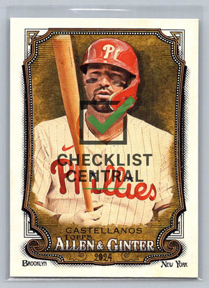 2024 Topps Allen & Ginter Nick Castellanos #155