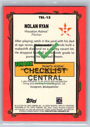 2024 Topps Big League Topps Big Leaguer Nolan Ryan #TBL-12
