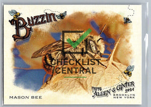 2024 Topps Allen & Ginter Buzzin' Mason Bee #BUZ-10