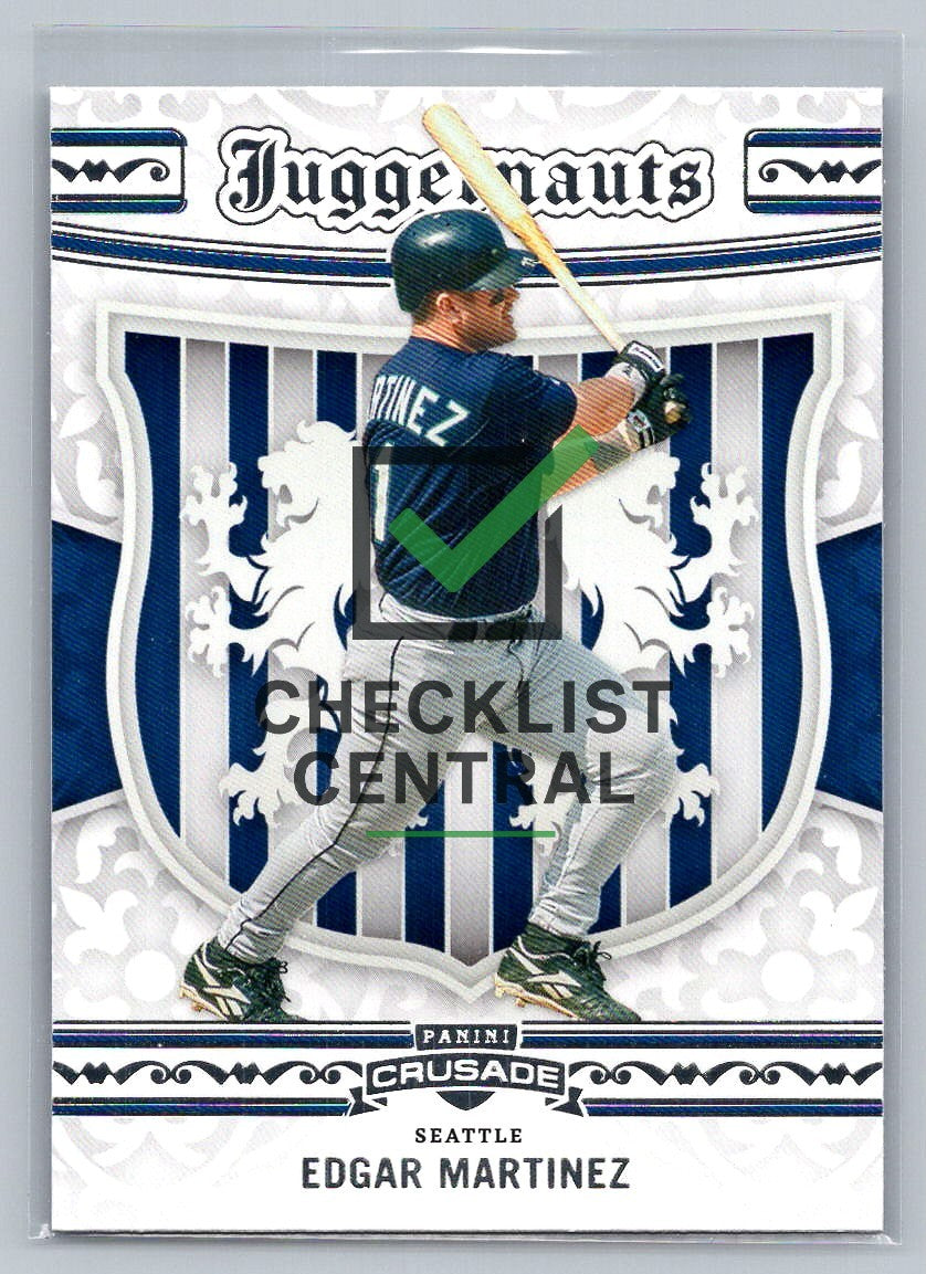 2024 Panini Crusade Juggernauts Edgar Martinez #9