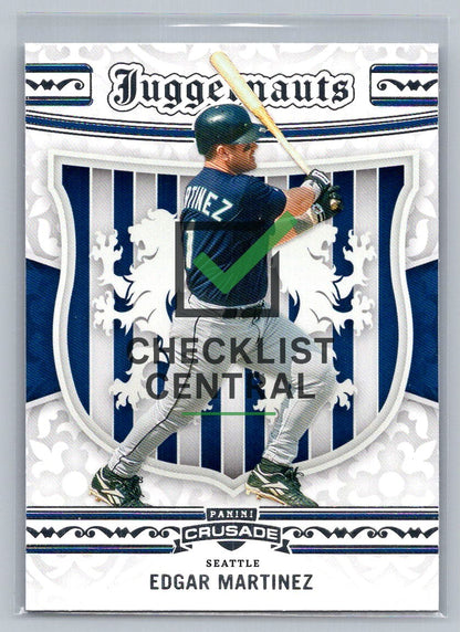 2024 Panini Crusade Juggernauts Edgar Martinez #9