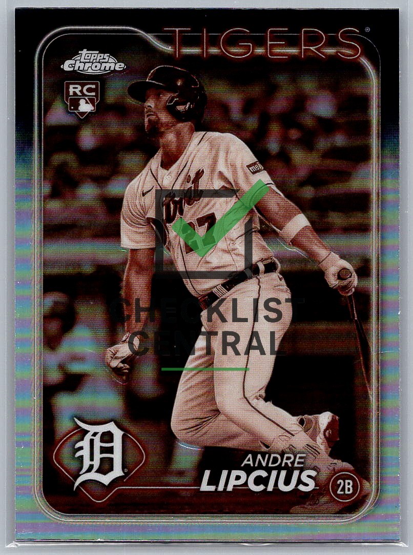 2024 Topps Chrome Sepia Refractors Andre Lipcius #227