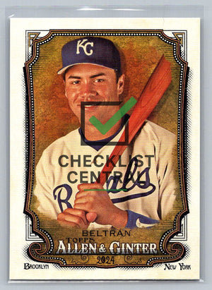 2024 Topps Allen & Ginter Carlos Beltran #166