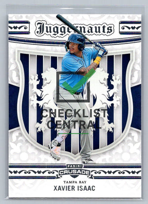 2024 Panini Crusade Juggernauts Xavier Isaac #10