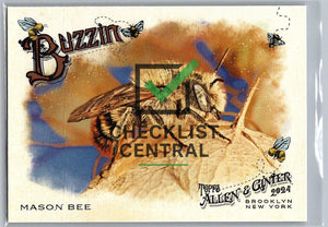2024 Topps Allen & Ginter Buzzin' Mason Bee #BUZ-10
