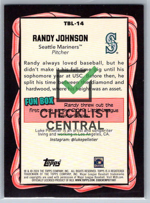 2024 Topps Big League Topps Big Leaguer Randy Johnson #TBL-14