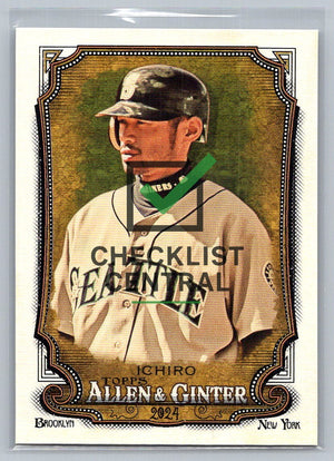 2024 Topps Allen & Ginter Ichiro #174