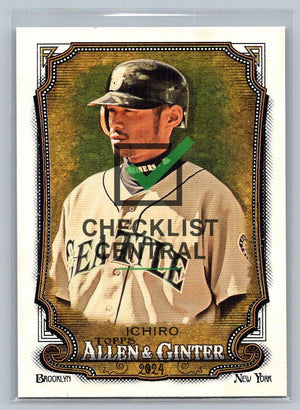 2024 Topps Allen & Ginter Ichiro #174