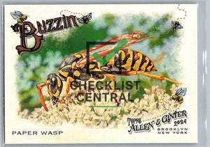 2024 Topps Allen & Ginter Buzzin' Paper Wasp #BUZ-14