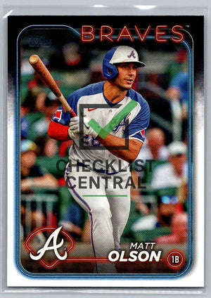 2024 Topps Matt Olson #350