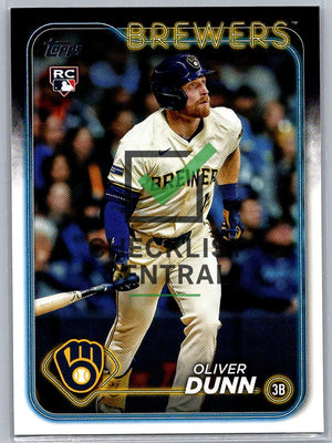 2024 Topps Update Oliver Dunn #US310 RC