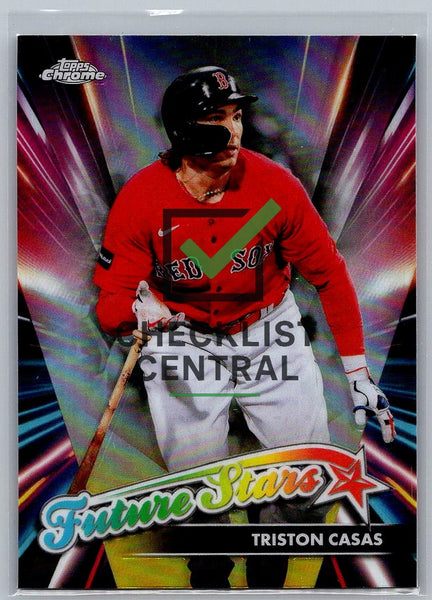 2024 Topps Chrome Future Stars Triston Casas #FS17