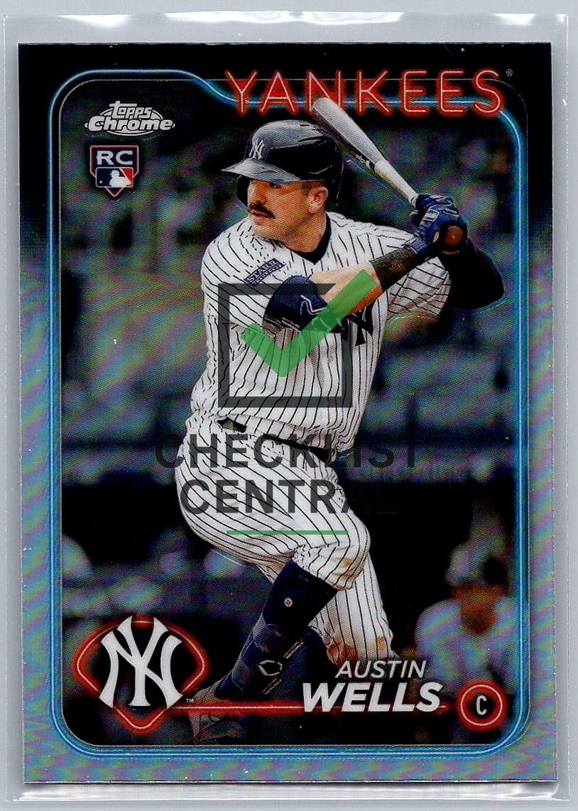 2024 Topps Chrome Refractors Austin Wells #281