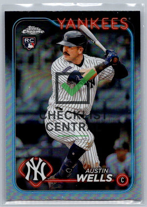 2024 Topps Chrome Refractors Austin Wells #281