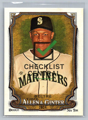2024 Topps Allen & Ginter Adrian Beltre #178
