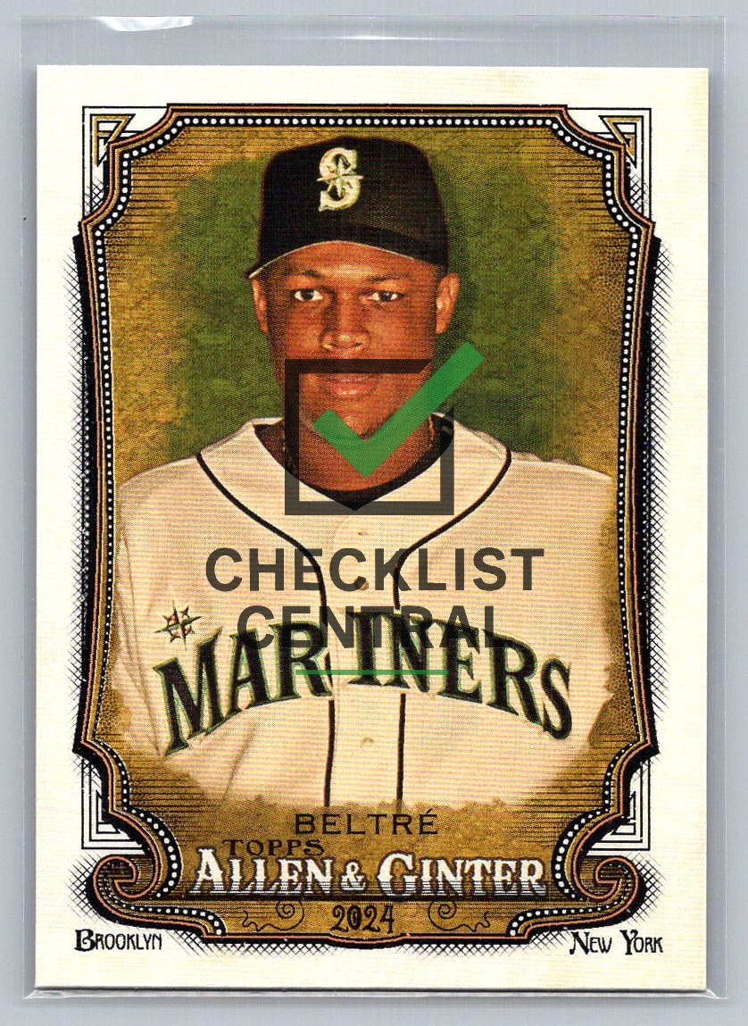 2024 Topps Allen & Ginter Adrian Beltre #178
