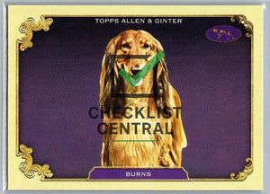 2024 Topps Allen & Ginter Westminster Stars of the Show Burns #SOS-8