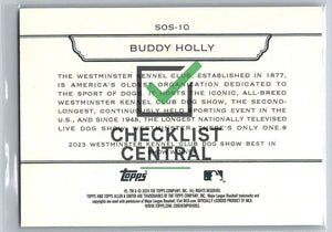 2024 Topps Allen & Ginter Westminster Stars of the Show Buddy Holly #SOS-10