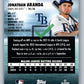 2023 Topps Stadium Club Red Foil Jonathan Aranda #196