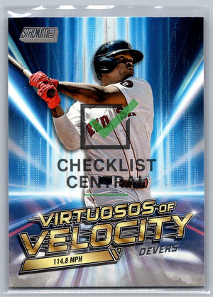 2023 Topps Stadium Club Virtuosos of Velocity Rafael Devers #VV-16