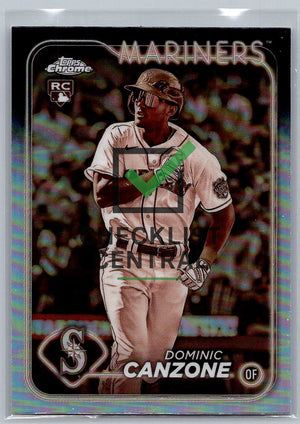 2024 Topps Chrome Sepia Refractors Dominic Canzone #133