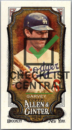 2024 Topps Allen & Ginter Mini A&G Back Steve Garvey #286