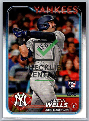 2024 Topps Update Austin Wells #US325