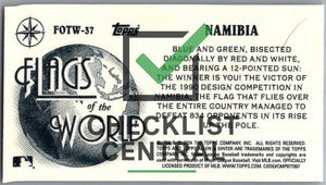 2024 Topps Allen & Ginter Mini Flags of the World Namibia #FOTW-37