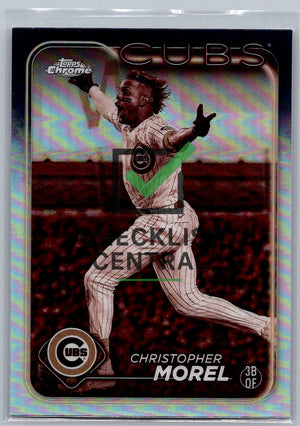 2024 Topps Chrome Sepia Refractors Christopher Morel #292