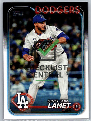 2024 Topps Update Dinelson Lamet #US327