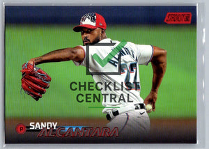 2023 Topps Stadium Club Red Foil Sandy Alcantara #4
