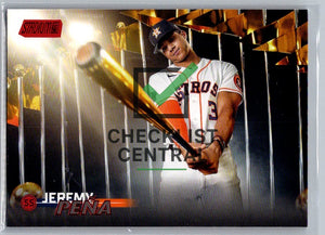2023 Topps Stadium Club Red Foil Jeremy Peña #22