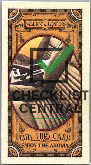 2024 Topps Allen & Ginter Mini Got the Itch Auto Leather #GTI-2