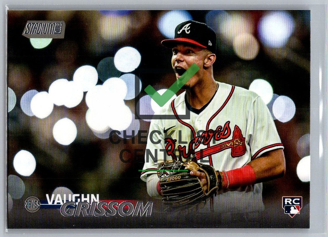 2023 Topps Stadium Club Vaughn Grissom #251 RC