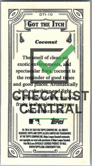 2024 Topps Allen & Ginter Mini Got the Itch Coconut #GTI-10