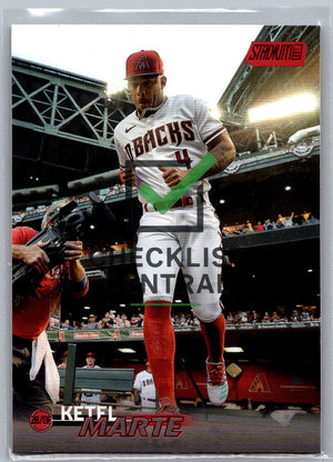 2023 Topps Stadium Club Red Foil Ketel Marte #146