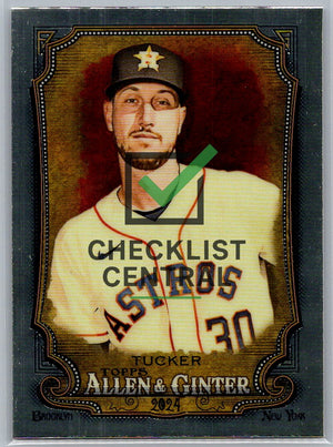 2024 Topps Allen & Ginter Chrome Refractor Kyle Tucker #8