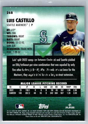 2023 Topps Stadium Club Luis Castillo #268