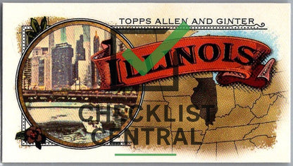 2024 Topps Allen & Ginter Mini 50 States Illinois #50S-13
