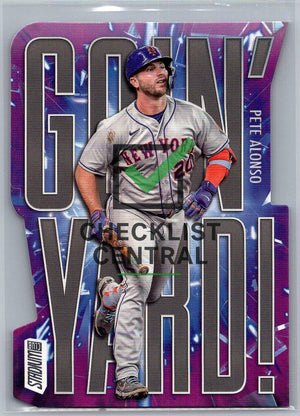 2023 Topps Stadium Club Goin' Yard Pete Alonso #GY-12