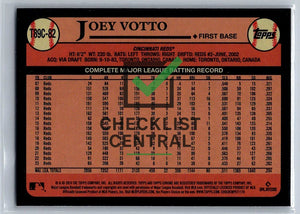2024 Topps '89 Topps Silver Pack Chrome Joey Votto #T89C-82