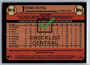 2024 Topps '89 Topps Silver Pack Chrome Josh Jung #T89C-65