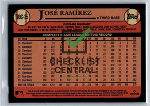 2024 Topps '89 Topps Silver Pack Chrome José Ramírez #T89C-35