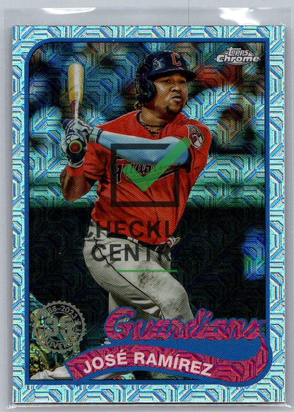 2024 Topps '89 Topps Silver Pack Chrome José Ramírez #T89C-35