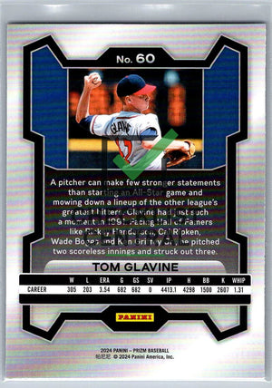 2024 Panini Prizm Tom Glavine #60