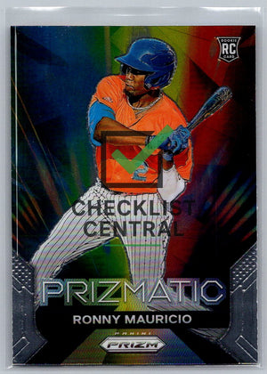 2024 Panini Prizm Prizmatic Ronny Mauricio #10 RC
