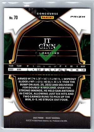 2023 Panini Select Blue J.T. Green #70