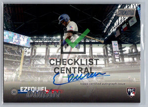 2023 Topps Stadium Club Autographs Ezequiel Duran #SCBA-ED
