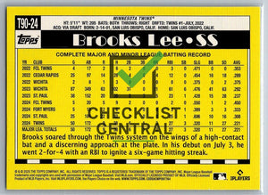 2025 Topps '90 Topps Brooks Lee #T90-24