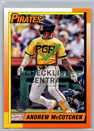 2025 Topps '90 Topps Andrew McCutchen #T90-98